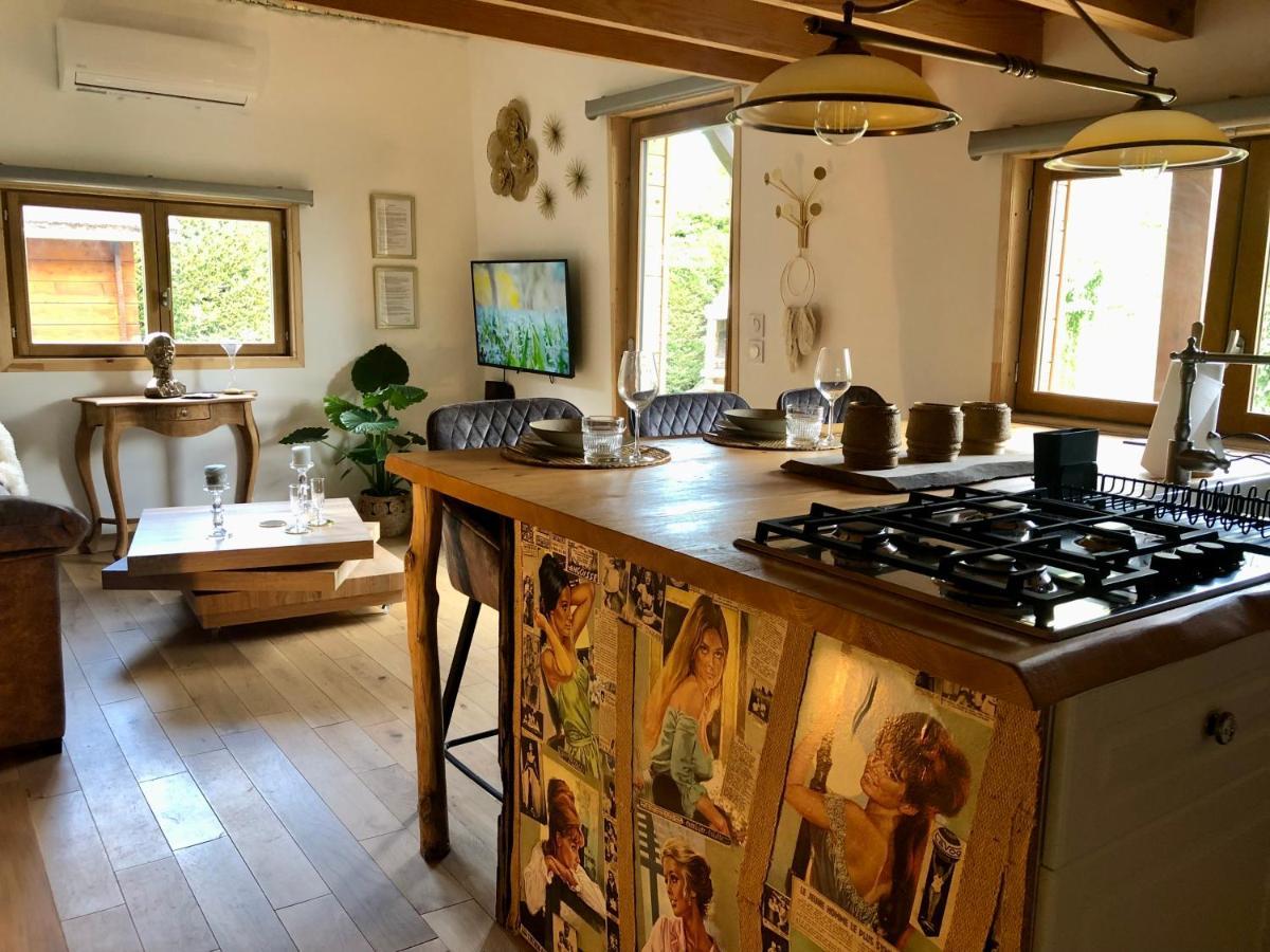 Chalet La Boheme Prouilly Bagian luar foto